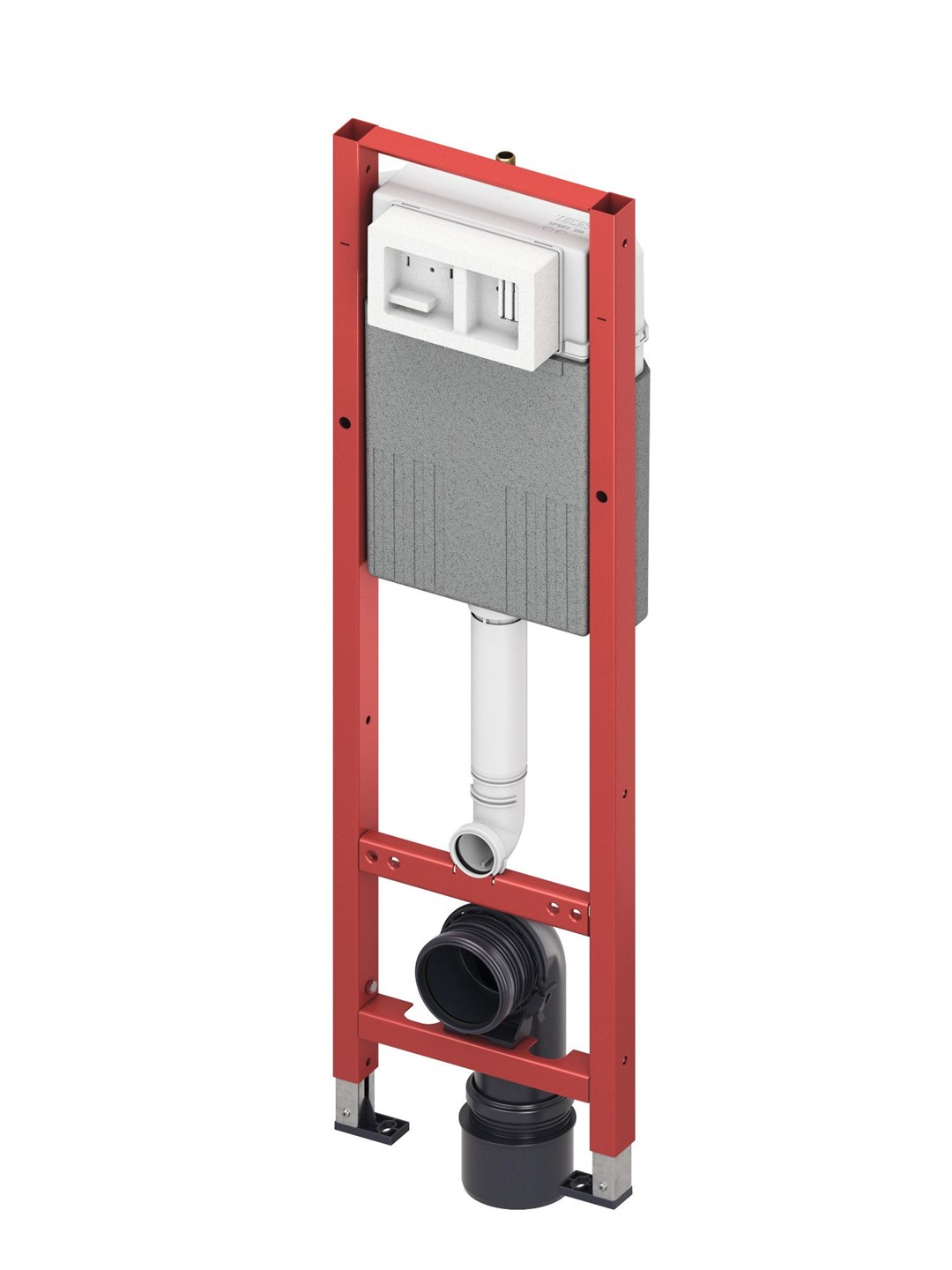 Stelaż do WC podtynkowy TECEbase uruchamianie z przodu 2/4l 320 x 1120 x 135 mm