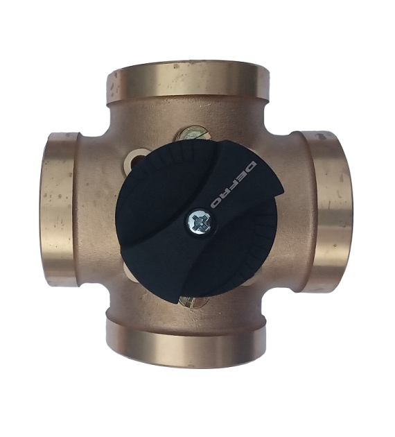 DEFRO ZAWÓR 4-DROGOWY DEFRO DZM 4 DN32 DZGP-ECF-11-SR