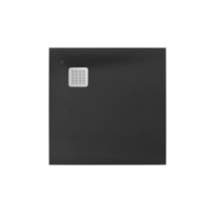 Brodzik kwadratowy 900 x 900 mm syfon w komplecie ONYKS TERRAN ROCA