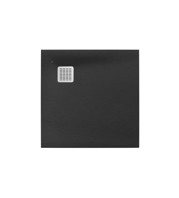 Brodzik kwadratowy 900 x 900 mm syfon w komplecie ONYKS TERRAN ROCA