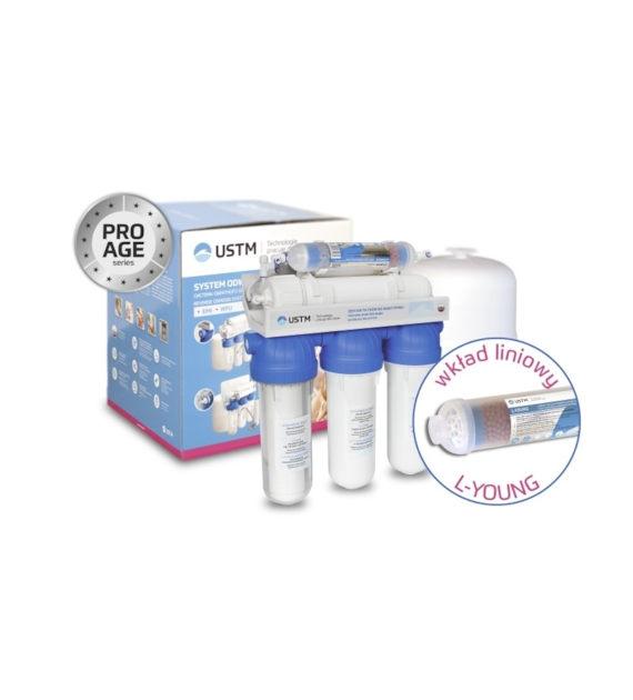 Filtr RO6 EMI + POMPA  sześciostopniowy system odwróconej osmozy USTM