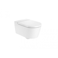 INSPIRA ROUND Miska podwieszana Rimless 560x370 BIAŁY POŁYSK