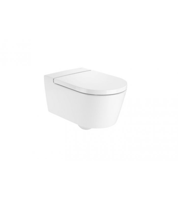 INSPIRA ROUND Miska podwieszana Rimless 560x370 BIAŁY POŁYSK