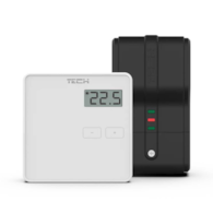 TECH Bezprzewodowy regulator pokojowy dwustanowy biały ST-294 v2