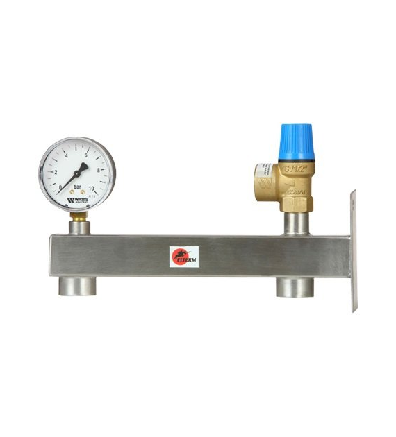 Grupa bezpieczeństwa CWU INOX 6 bar