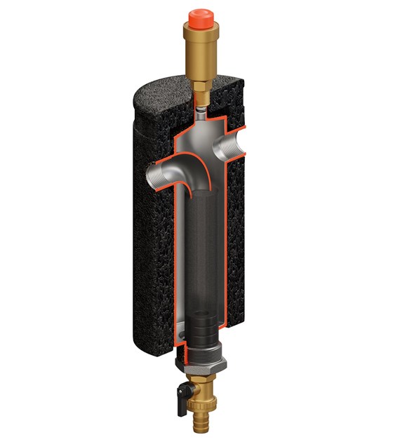 Filtroodmulnik magnetyczny Dryl do 144 kW, 50/125 ELTERM