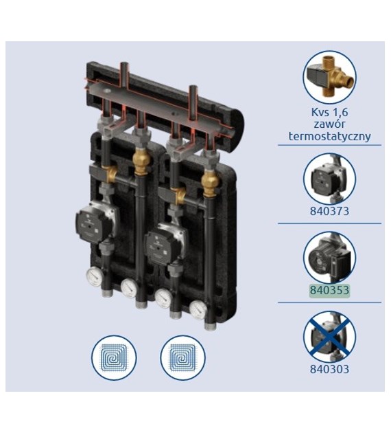 Brygada 353 (KRE 2D+, 2 x VTA322, pompy DN25 LFP)