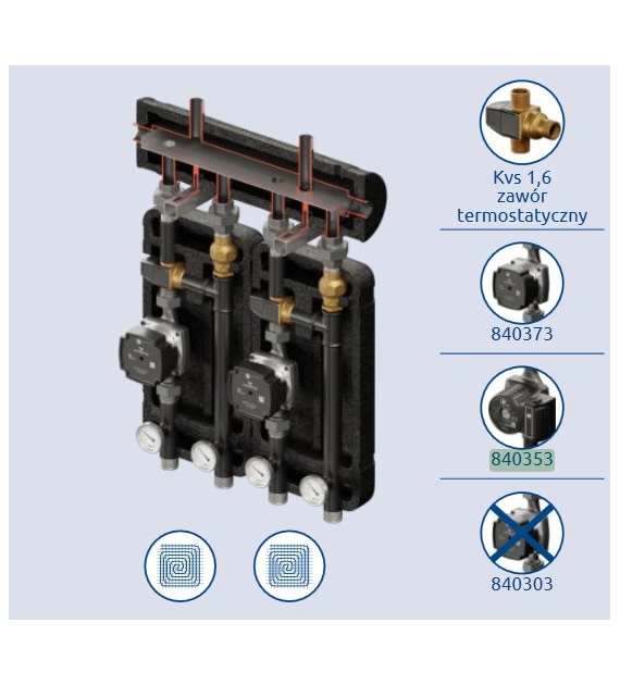 Brygada 353 (KRE 2D+, 2 x VTA322, pompy DN25 LFP)