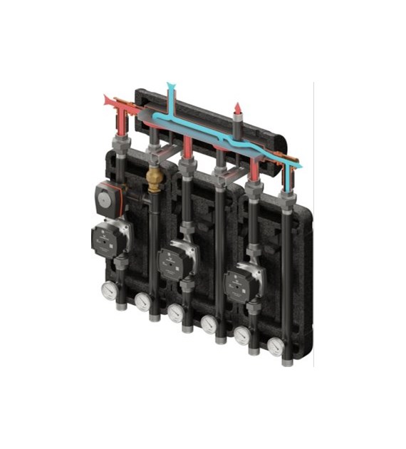 Brygada 3D+ 7034 (KRE 3D, UNI, VTA322, VRG432, siłownik ARA)