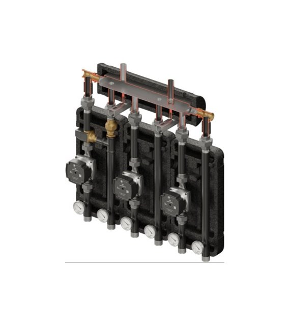 Brygada 3D+ 8005 (KRE 3D, 2xUNI, VTA372, pompy DN25 LFP)