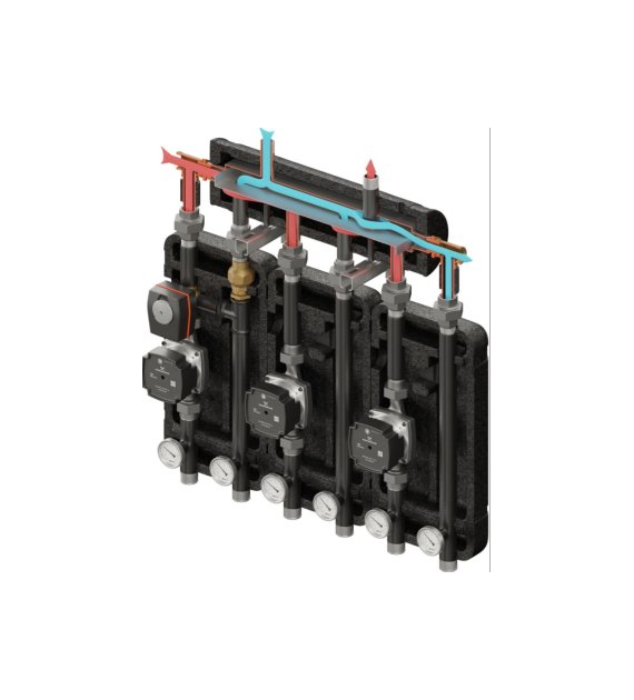 Brygada 3D+ 8054 (KRE 3D, UNI, VTA372, VRG432, pompy DN25 LFP, siłownik ARA)