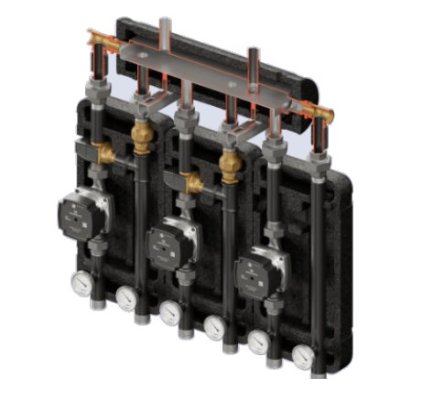 Brygada 3D+ 8055 (KRE 3D, UNI, 2xVTA372, pompy DN25 LFP)