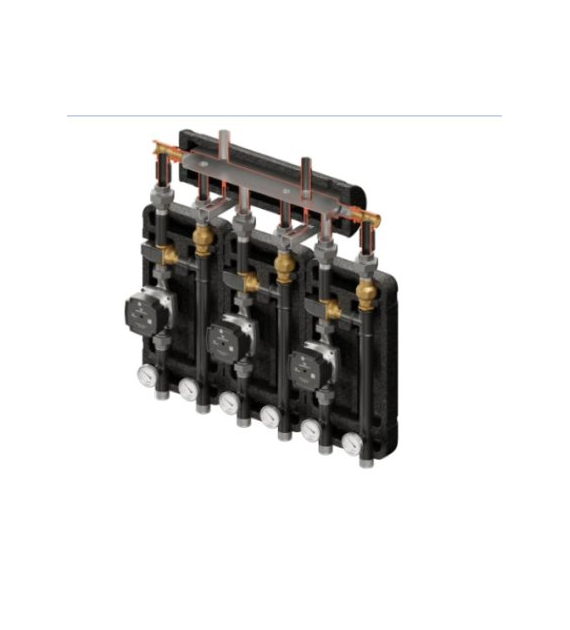 Brygada 3D+ 8333 (KRE 3D, 3 x VTA322, pompy DN25 LFP)