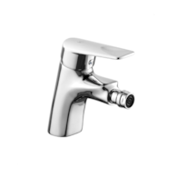 KFA TOPAZ BATERIA BIDETOWA STOJĄCA, CHROM + SPUST MECHANICZNY