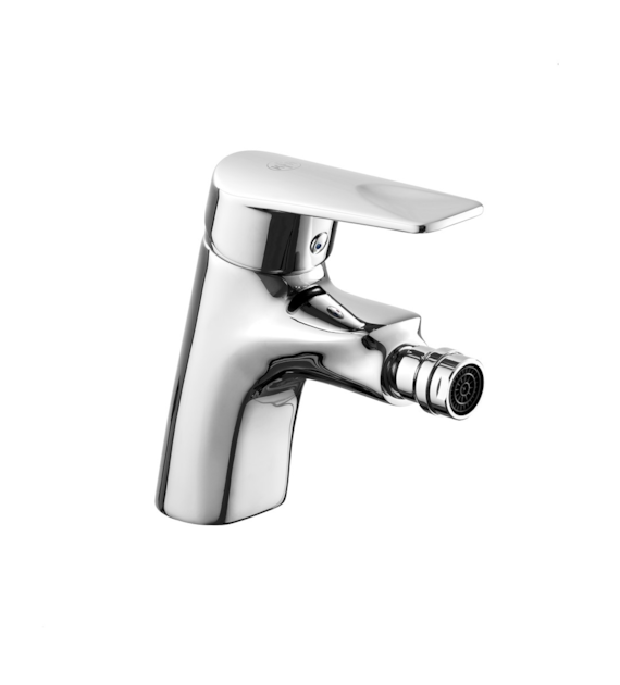 KFA TOPAZ BATERIA BIDETOWA STOJĄCA, CHROM + SPUST MECHANICZNY