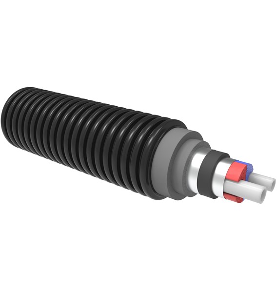 UPONOR Ecoflex Aqua VIP Twin 25x3,5-20x2,8/140