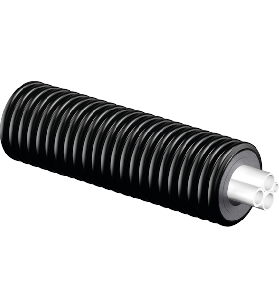 UPONOR Ecoflex Quattro MIDI rura 2x25x2,3-25x3,5-20x2,8/140