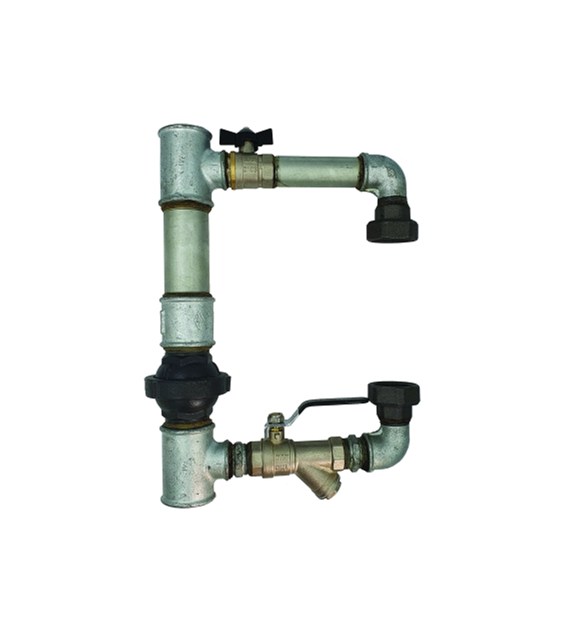 Przyłącze pompy CO 2  ( DN50 ) PIONOWE, WYSOKIE