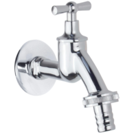 ZAWÓR CZERPALNY 1/2'' Z ADAPTEREM, CHROM