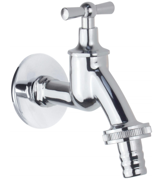 ZAWÓR CZERPALNY 1/2'' Z ADAPTEREM, CHROM
