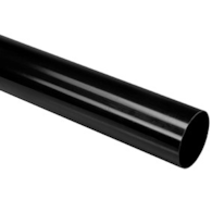 Rura 90x2000 spustowa, bezkielichowa, Kanion PVC brąz