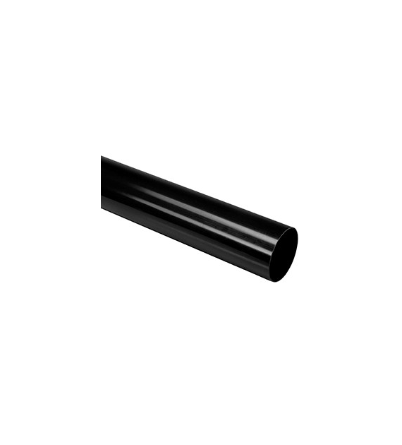 Rura 90x2000 spustowa, bezkielichowa, Kanion PVC brąz