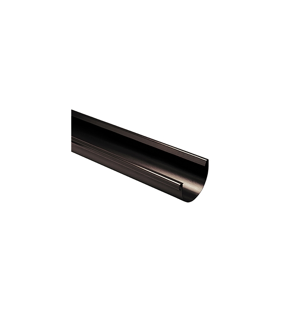 Rynna dachowa Kanion 130 ciemny brąz 130x3000 Wavin 3021474