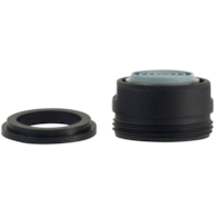 AERATOR PREMIUM NERO, DO BAT. UMYWALKOWYCH I WANNOWYCH, SILIKONOWY, GWINT ZEW. M22