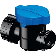 UPONOR Aqua PLUS adapter z zaworem PPM niebieski