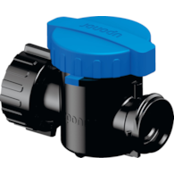 UPONOR Aqua PLUS adapter z zaworem PPM niebieski