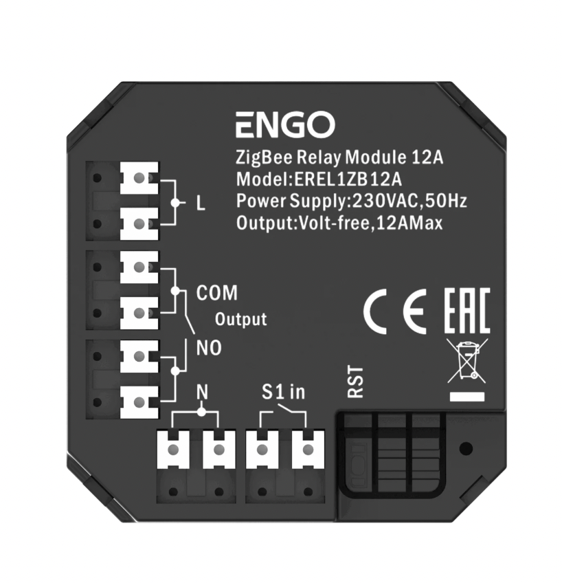 ENGO Smart Relay ZigBee, 12A EREL1ZB12A