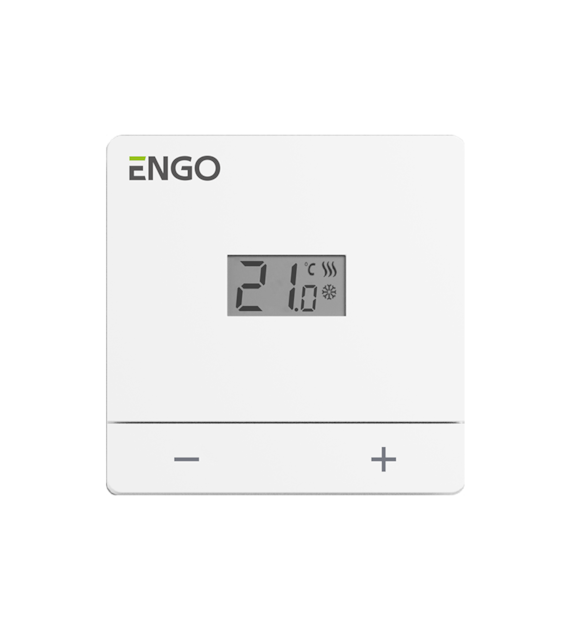 ENGO Przewodowy regulator temperatury, bateryjny EASYBATW
