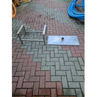 Podstawa, wspornik, stojak pod pompę ciepła PANASONIC + taca INOX
pod pompy K, J, H