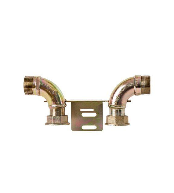 Monozłącze pod gazomierz G4/G6, GZ 5/4” x GZ 1 1/4” - w poziomie WEBA