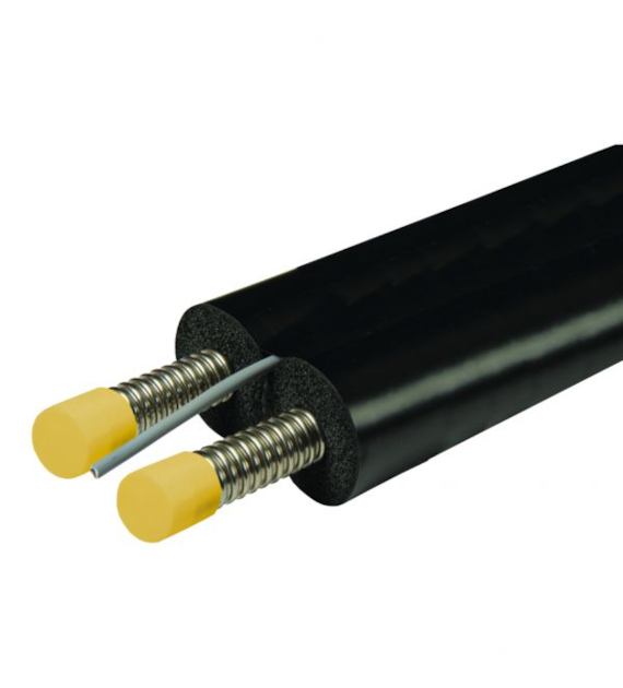 Przewód elastyczny podwójny FLEXO-TUBE do instalacji solarnych, z przewodem - 20mm, zwój 25mb solarna