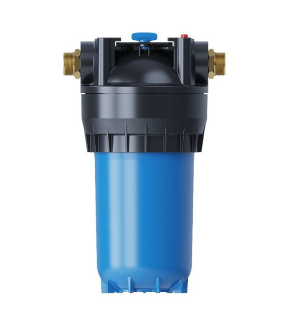 Korpus GROSS 10'' z wkładem filtrującym 5 mkr przyłącze 3/4  i 1  AQUAPHOR