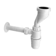 MCALPINE Syfon pisuarowy z przesunięciem 32mm  2 x32mm z uszczelką wargową