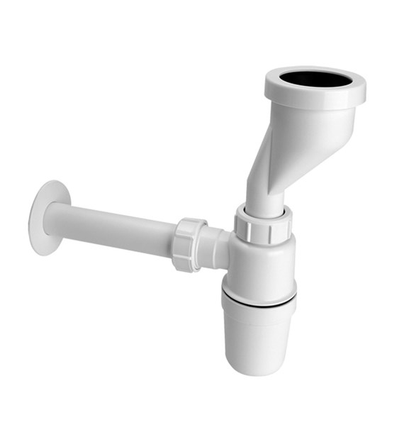 MCALPINE Syfon pisuarowy z przesunięciem 32mm  2 x32mm z uszczelką wargową