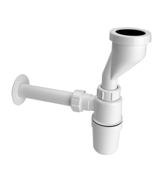 MCALPINE Syfon pisuarowy z przesunięciem 32mm  2 x32mm z uszczelką wargową