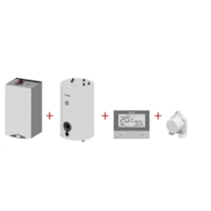 Pakiet: Gold Plus II 20, zasobnik SG Plus 100l, regulator ST-292 v3, czujnik temperatury zewnętrznej