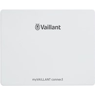 VR 940f myVaillant connect moduł  komunikacji internetowej. Montaz nascienny lub dołączany do urzadzenia. Umożliwia współpracę regulatorów z aplikacją myVaillant. Wyposażony w złącze eBUS. Połączenie sieciowe poprzez LAN lub WiFi.