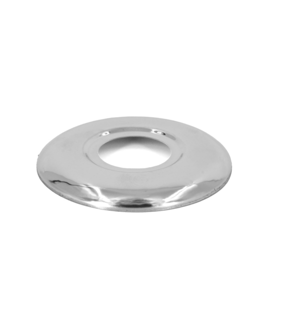 Rozetka metalowa do baterii 3/4  ( DN20 ) płaska CHROM DES