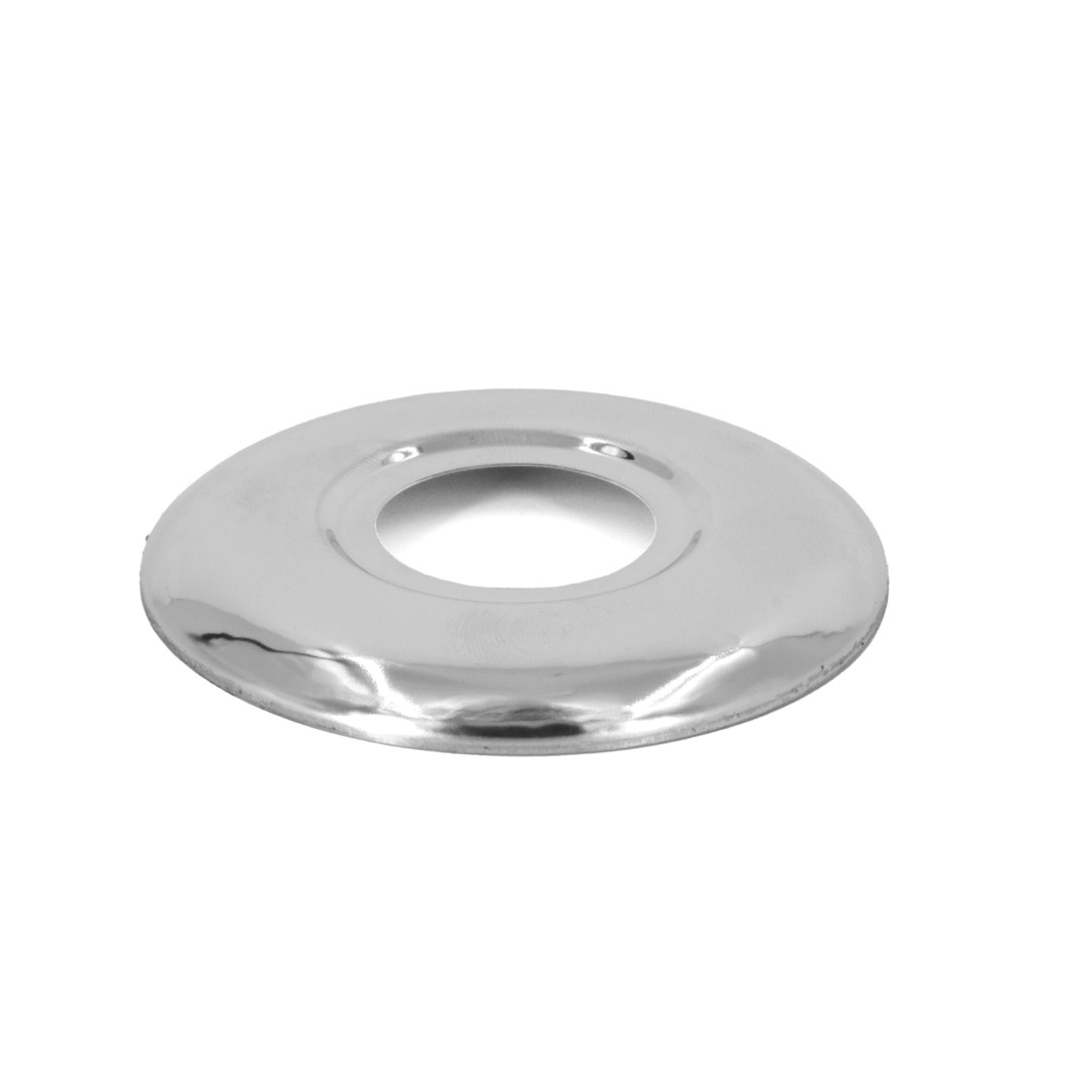 Rozetka metalowa do baterii 3/4  ( DN20 ) płaska CHROM DES