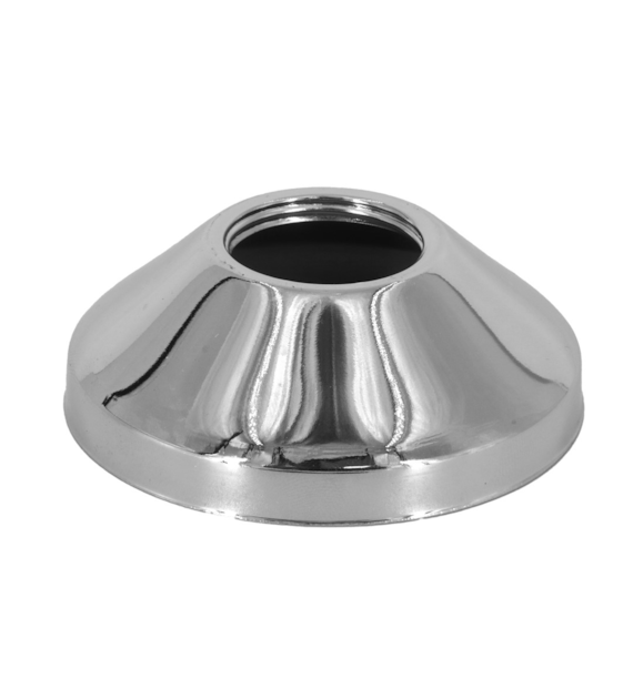 Rozetka metalowa do baterii 3/4  ( DN20 ) bardzo głęboka CHROM
