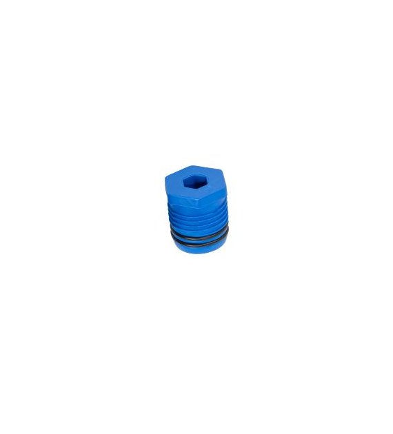Korek do prób szczelności, do rury PEX 32 X 3.0mm NIEBIESKI