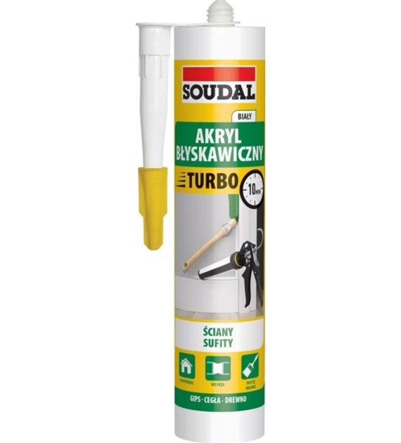 SOUDAL Akryl błyskawiczny TURBO