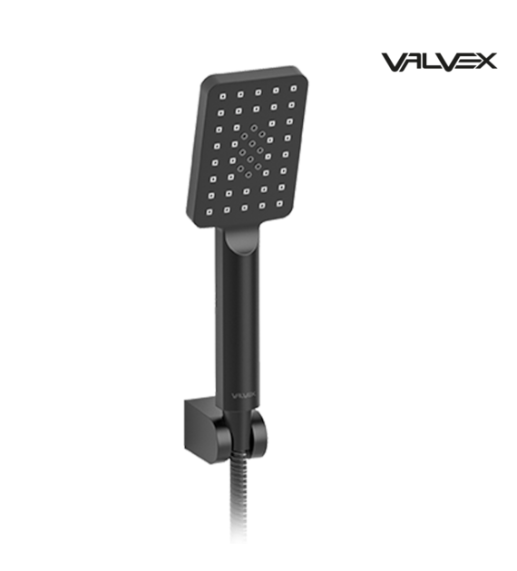 LOFT BLACK Zestaw natryskowy punktowy, 3-funkcyjny VALVEX