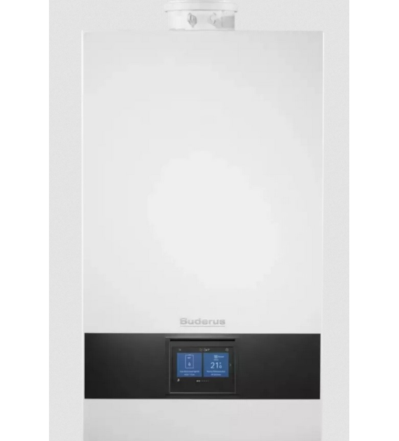 Buderus Pakiet Logamax plus GB172i.2-25 W H* + Podgrzewacz c.w.u. S120/5+ Panel BC400+ czujnik Fa + czujnik c.w.u. + MX300