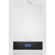Buderus Pakiet Logamax plus GB172i.2-25 W H* + Podgrzewacz c.w.u. S120/5+ Panel BC400+ czujnik Fa + czujnik c.w.u. + MX300 + RC120RF