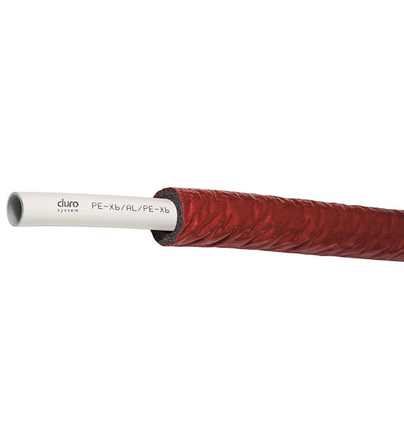 Rura w otulinie DURO PEX/AL/PEX 32x3,0 niebieska 25m ARKA